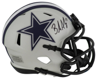Brandon Aubrey Signed Cowboys Rave Alternate Speed Mini Helmet (Schwartz) at PristineAuction.com