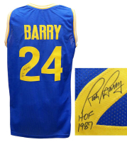 Rick Barry Signed Jersey Inscribed "HOF 1987" (Schwartz) at PristineAuction.com