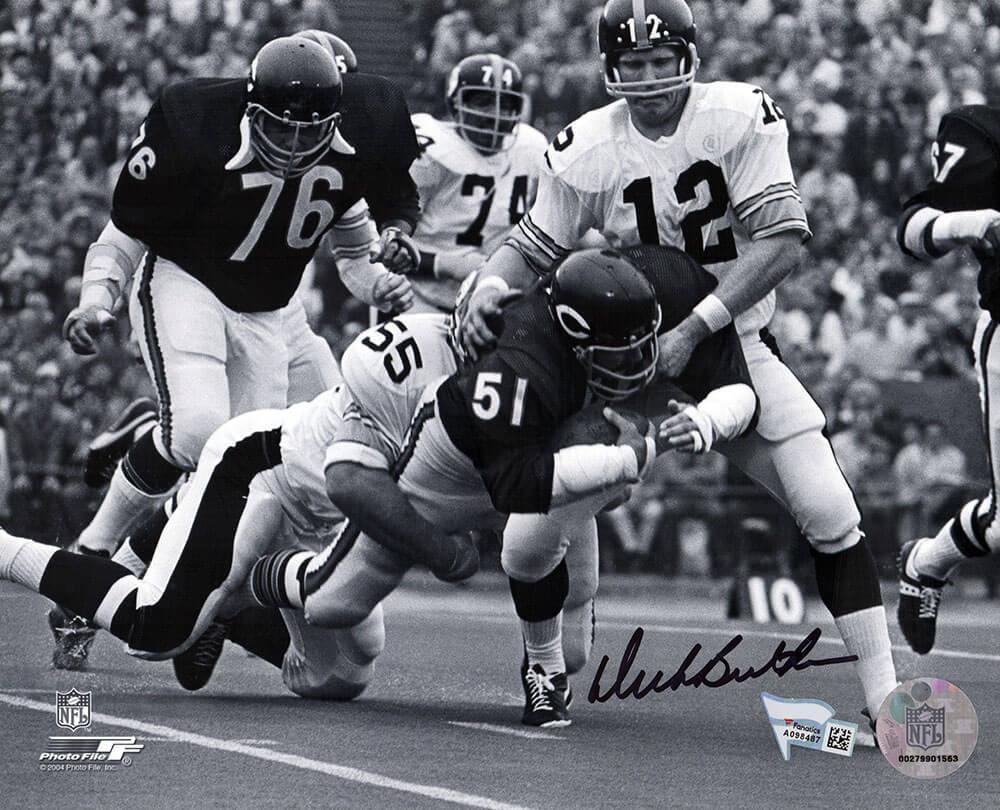 Dick Butkus Signed Bears 8x10 Photo (Fanatics) at PristineAuction.com Dick Butkus Signed Bears 8x10 Photo (Fanatics) at PristineAuction.com