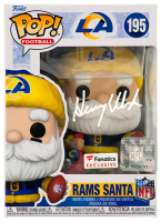 Henry Ellard Signed Rams #195 Rams Santa Funko Pop! Vinyl Figure (Schwartz) at PristineAuction.com
