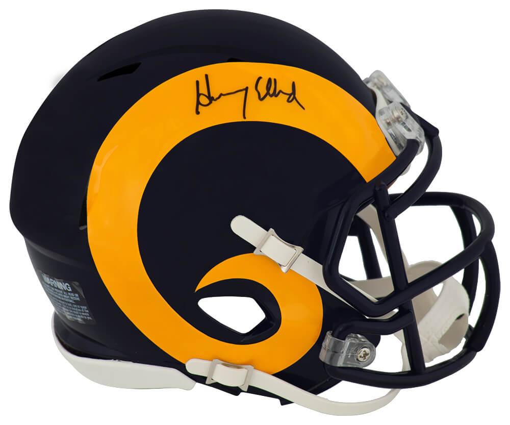 Henry Ellard Signed Rams Speed Mini Helmet (Schwartz) at PristineAuction.com Henry Ellard Signed Rams Speed Mini Helmet (Schwartz) at PristineAuction.com