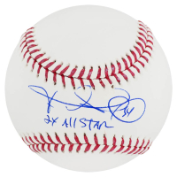 Freddy Garcia Signed OML Baseball Inscribed "2x All Star" (Schwartz) at PristineAuction.com
