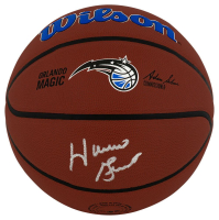 Horace Grant Signed Magic Logo Basketball (Schwartz) at PristineAuction.com