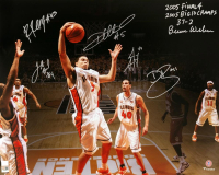 2005 Illinois Fighting Illini 16x20 Photo Team-Signed By (6) with Deron Williams, Dee Brown, Luther Head (Schwartz) at PristineAuction.com