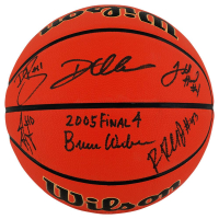 2005 Illinois Fighting Illini Basketball Team-Signed By (6) with Deron Williams, Dee Brown, Luther Head (Schwartz) at PristineAuction.com