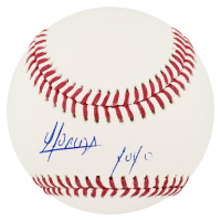 Yoan Moncada Signed OML Baseball Inscribed "Yoyo" (Fanatics) at PristineAuction.com