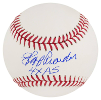 Jeff Reardon Signed OML Baseball Inscribed "4x All Star" (Schwartz) at PristineAuction.com