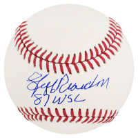 Jeff Reardon Signed OML Baseball Inscribed "87 WSC" (Schwartz) at PristineAuction.com