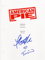 Tara Reid & Thomas Ian Nicholas Signed "American Pie" Script Cover Page (Schwartz) at PristineAuction.com