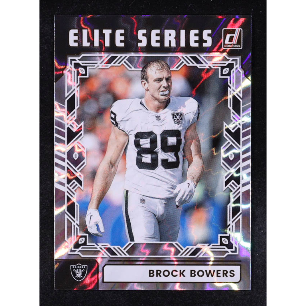 Brock Bowers 2025 Donruss The Elite Series #29 at PristineAuction.com