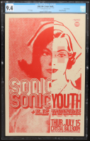 Sonic Youth & Le Tigre Crystal Ballroom 2004 Concert Poster MXP-186.1 (CGC 9.4) at PristineAuction.com