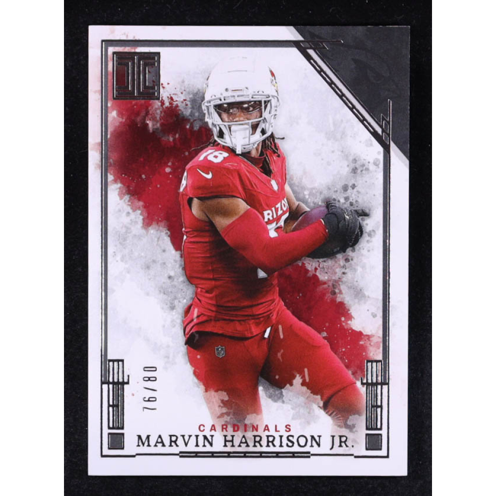 Marvin Harrison Jr. 2025 Panini Impeccable #1 #76/80 at PristineAuction.com