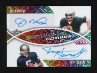 Joe Montana / Terry Hanratty 2025 Leaf Vivid Colorful Combos Lazer Autographs #CC-22 #5/5 at PristineAuction.com