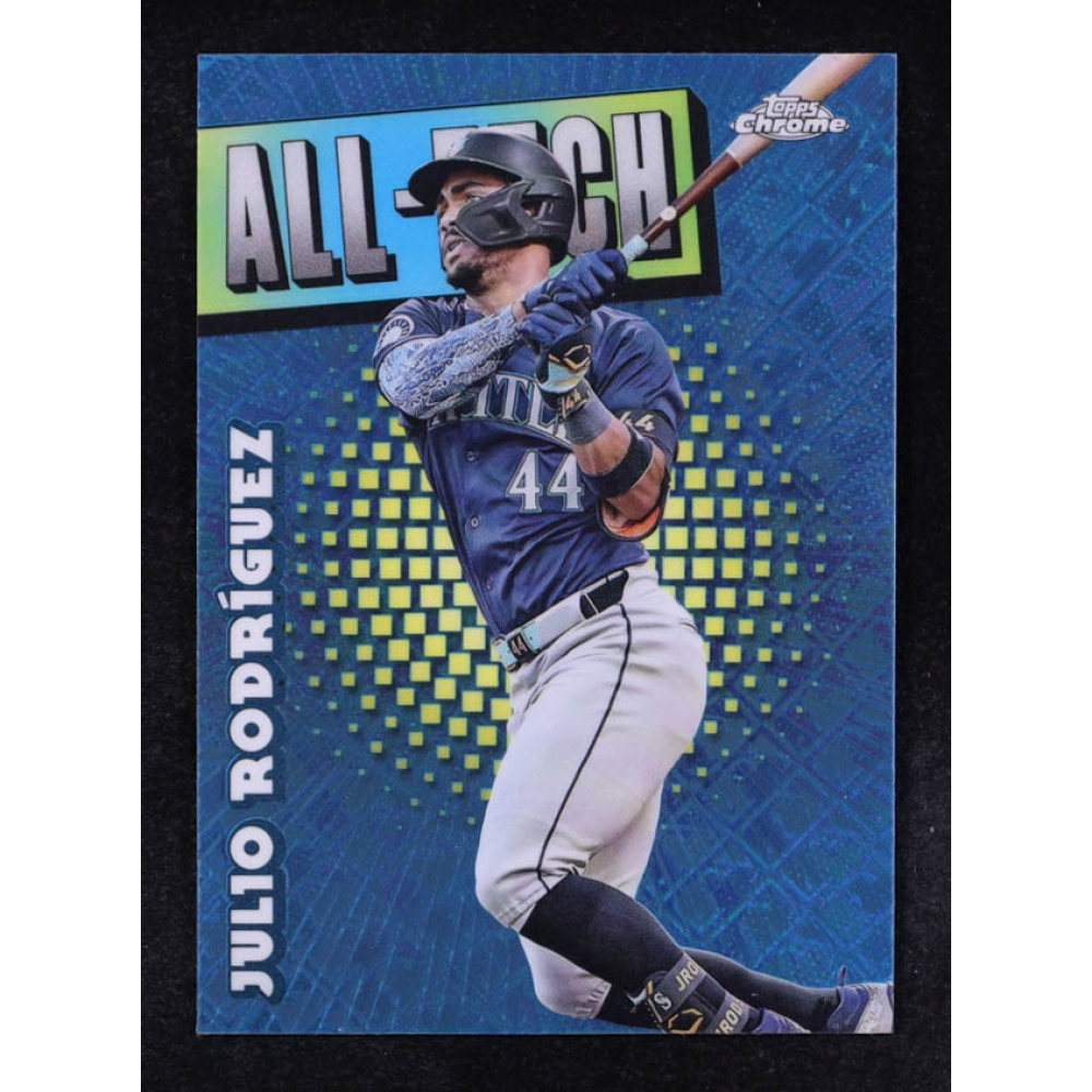 Julio Rodriguez 2025 Topps Chrome Logofractor All-Etch #CAE15 at PristineAuction.com