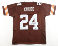 Nick Chubb Signed Jersey (Beckett) at PristineAuction.com