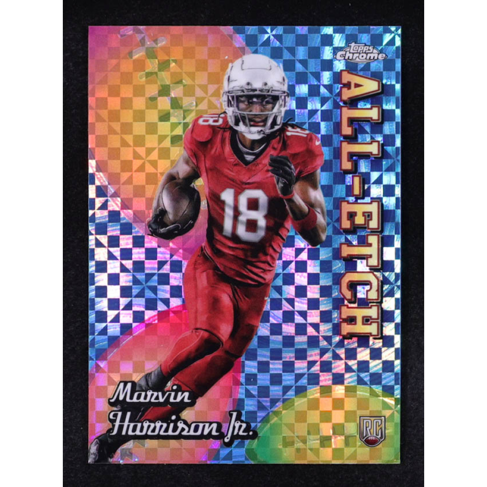 Marvin Harrison Jr. 2024 Topps Chrome All Etch Xfractors #CAEMH RC at PristineAuction.com