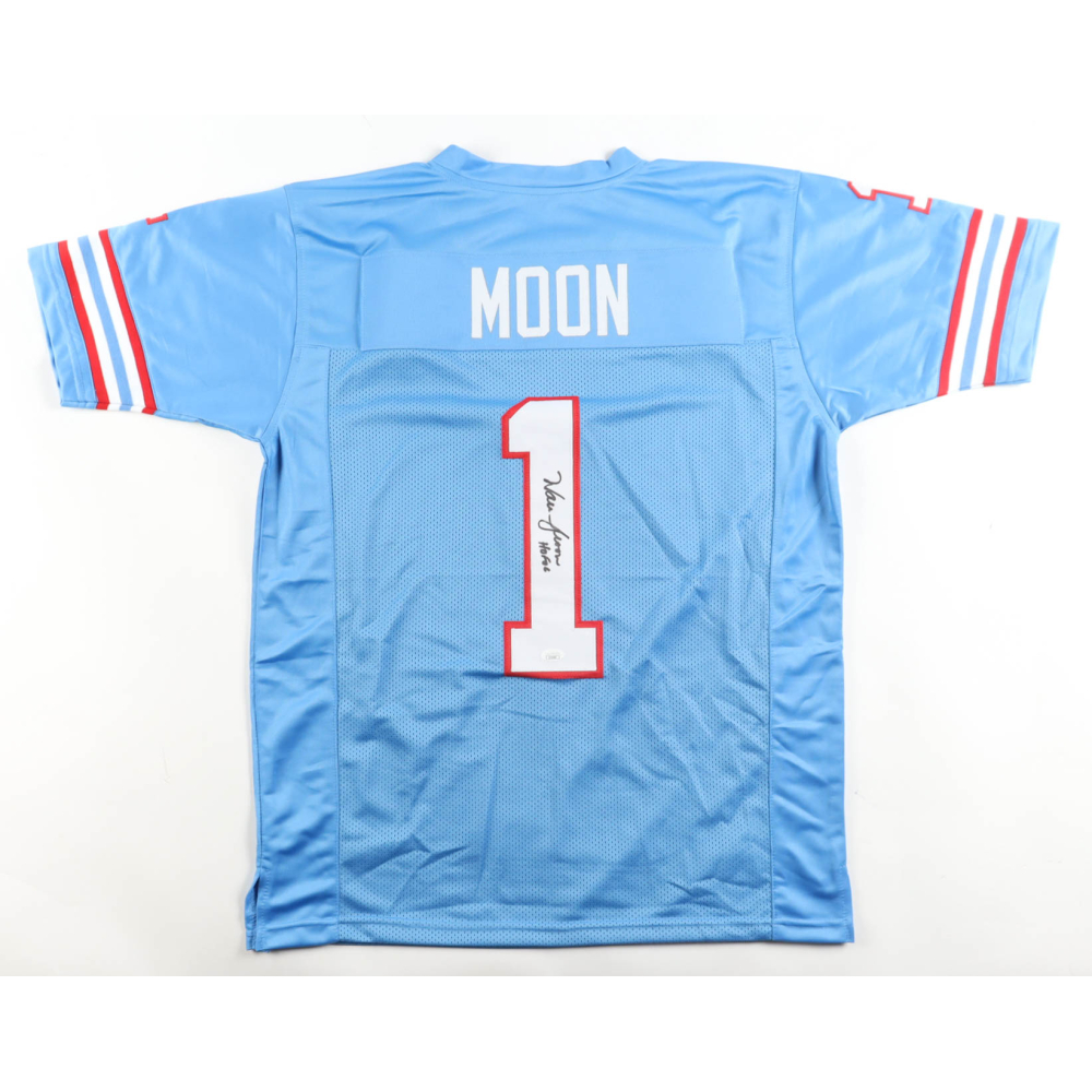 Warren Moon Signed Jersey Inscribed "HOF 06" (JSA) at PristineAuction.com