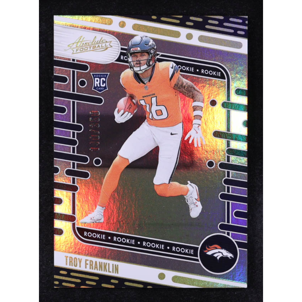 Troy Franklin 2024 Absolute #178 RC at PristineAuction.com