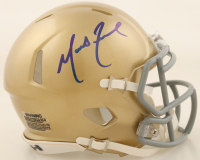 Marcus Freeman Signed Notre Dame Fighting Irish Speed Mini Helmet (Wilder Side of Sports) at PristineAuction.com