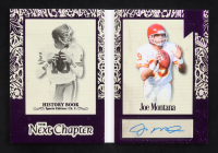 Joe Montana 2025 Leaf The Next Chapter Purple Auto #NC-JM1 #03/10 at PristineAuction.com