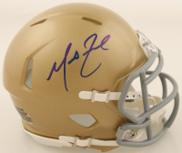 Marcus Freeman Signed Notre Dame Fighting Irish Speed Mini Helmet (Wilder Side of Sports) at PristineAuction.com