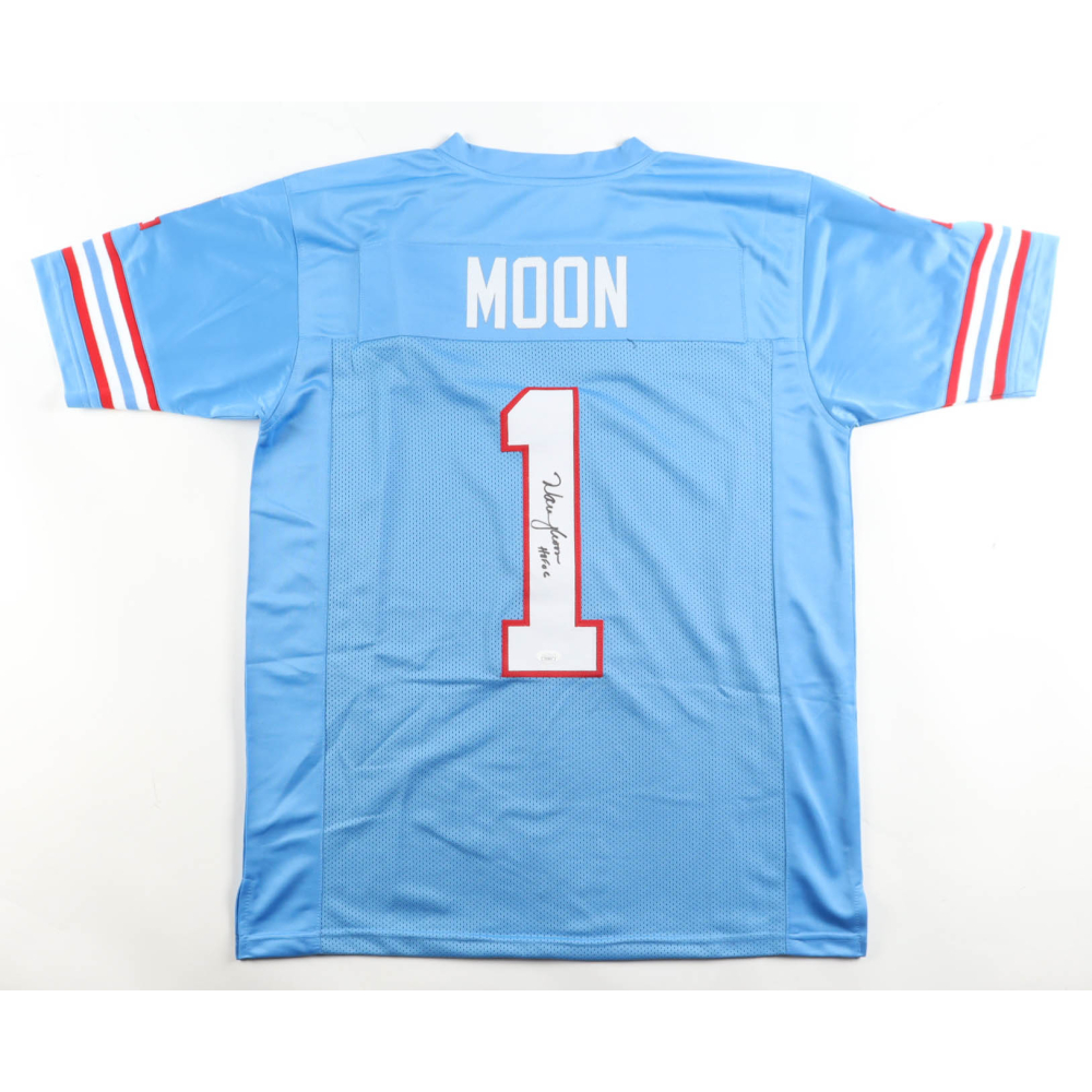 Warren Moon Signed Jersey Inscribed "HOF 06" (JSA) at PristineAuction.com