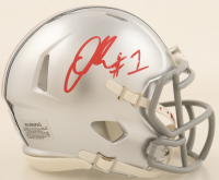 Quinshon Judkins Signed Ohio State Buckeyes Speed Mini Helmet (SWAU) at PristineAuction.com