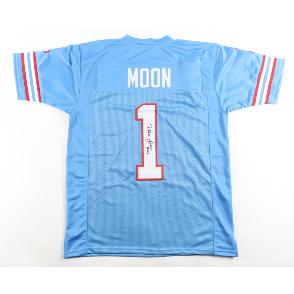 Warren Moon Signed Jersey Inscribed "HOF 06" (JSA) at PristineAuction.com