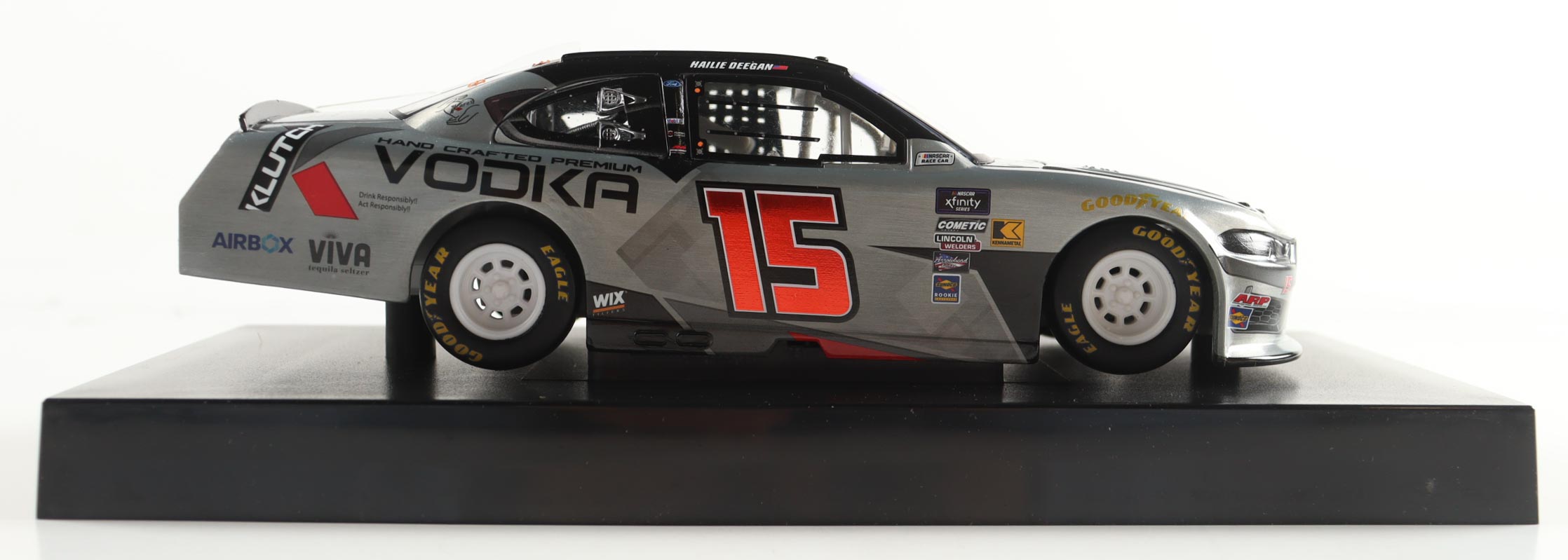 Hailie Deegan Signed 2024 #15 Klutch Vodka | 1:24 Raw Diecast Car (Deegan) at PristineAuction.com Hailie Deegan Signed 2024 #15 Klutch Vodka | 1:24 Raw Diecast Car (Deegan) at PristineAuction.com