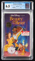 1991 "Beauty and the Beast" Factory Sealed VHS Tape (CGC 6.5) at PristineAuction.com