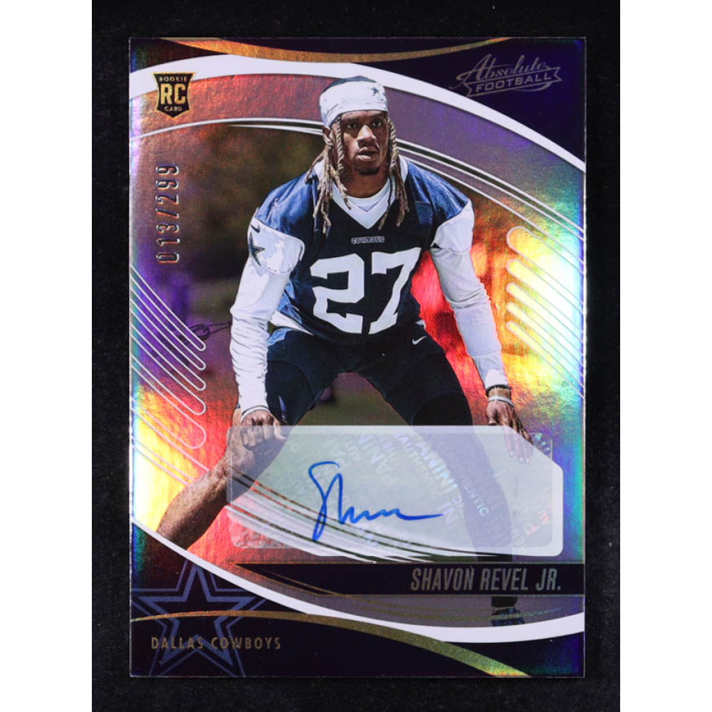 Shavon Revel Jr. 2025 Absolute Signatures Spectrum #176 #013/299 RC at PristineAuction.com