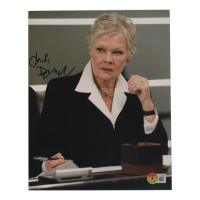 Judi Dench Signed "Quantum of Solace" 8x10 Photo (Beckett) at PristineAuction.com