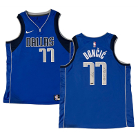 Luka Doncic Signed LE Mavericks Nike Authentic Jersey Inscribed "18/19 ROY" (Panini) at PristineAuction.com