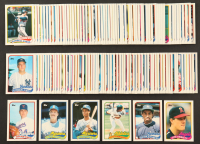 1989 Topps Traded Baseball Complete Set of (132) Cards with Ken Griffey Jr. #41T RC, Randy Johnson #57T, Deion Sanders #110T, Nolan Ryan #106T at PristineAuction.com