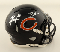 Kyle Monangai & D'Andre Swift Signed Bears Speed Mini Helmet (JSA) at PristineAuction.com