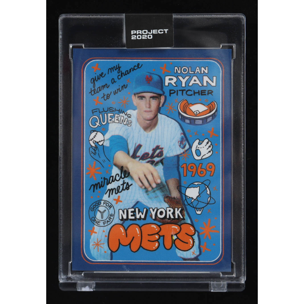 Nolan Ryan 2020 Topps Project 2020 #165 / Sophia Chang at PristineAuction.com