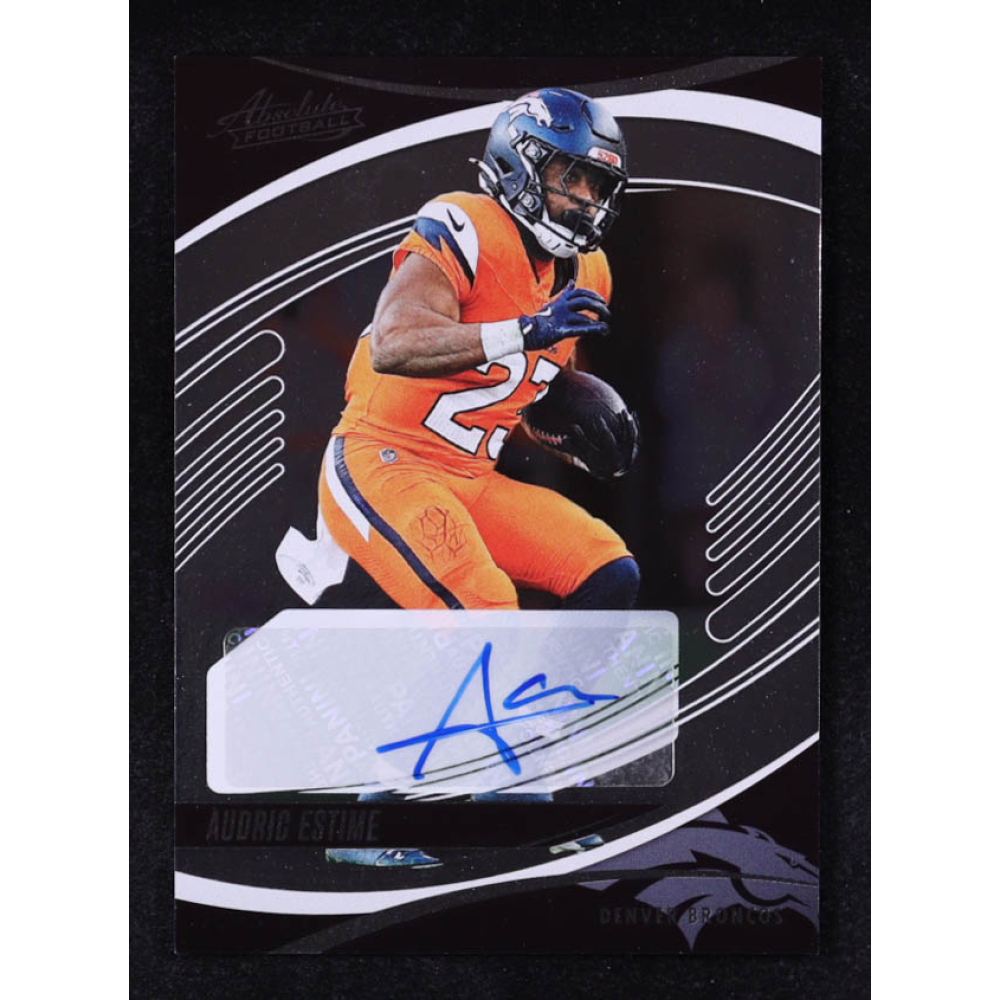 Audric Estime 2025 Absolute Signatures #21 at PristineAuction.com