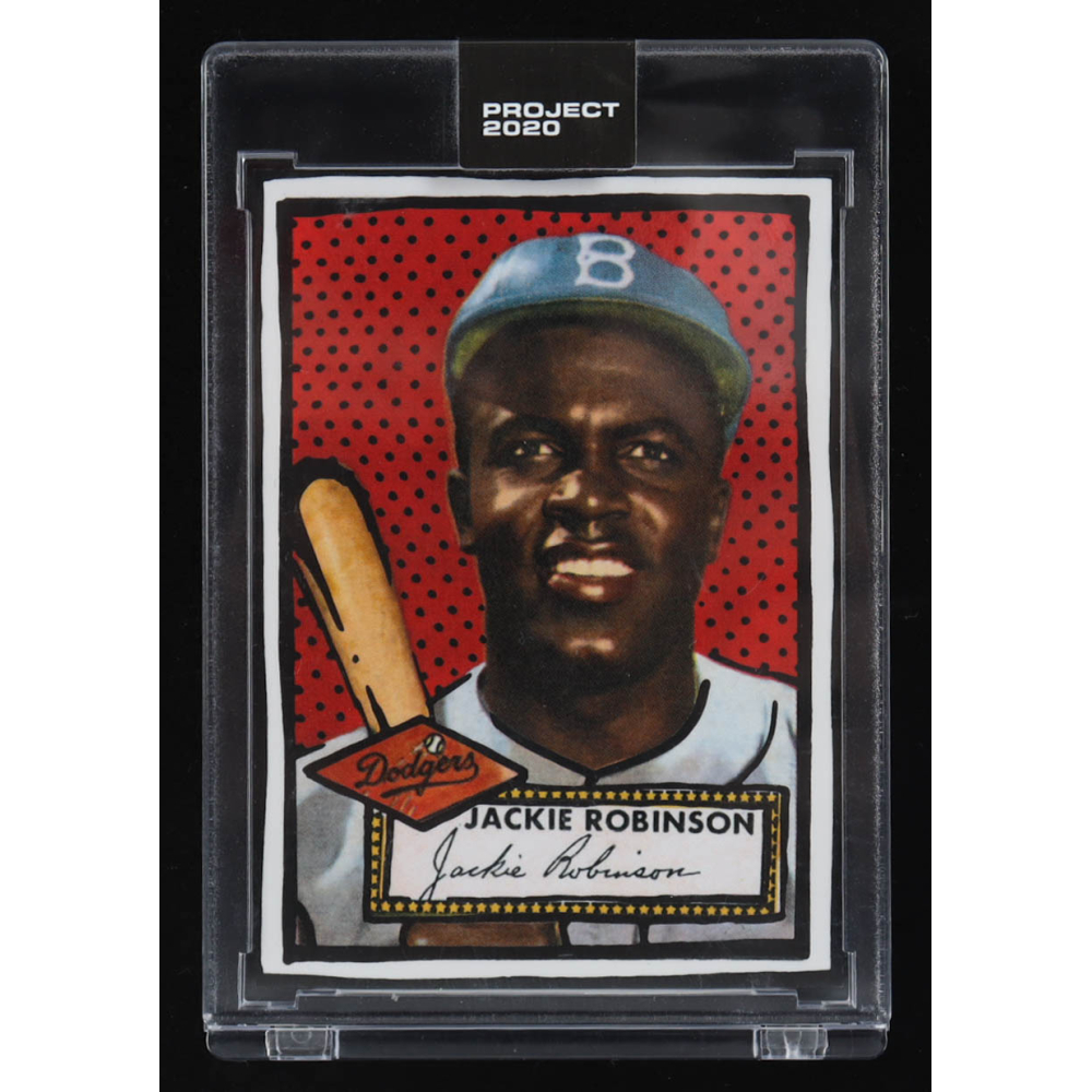 Jackie Robinson 2020 Topps Project 2020 #98 / Joshua Vides at PristineAuction.com