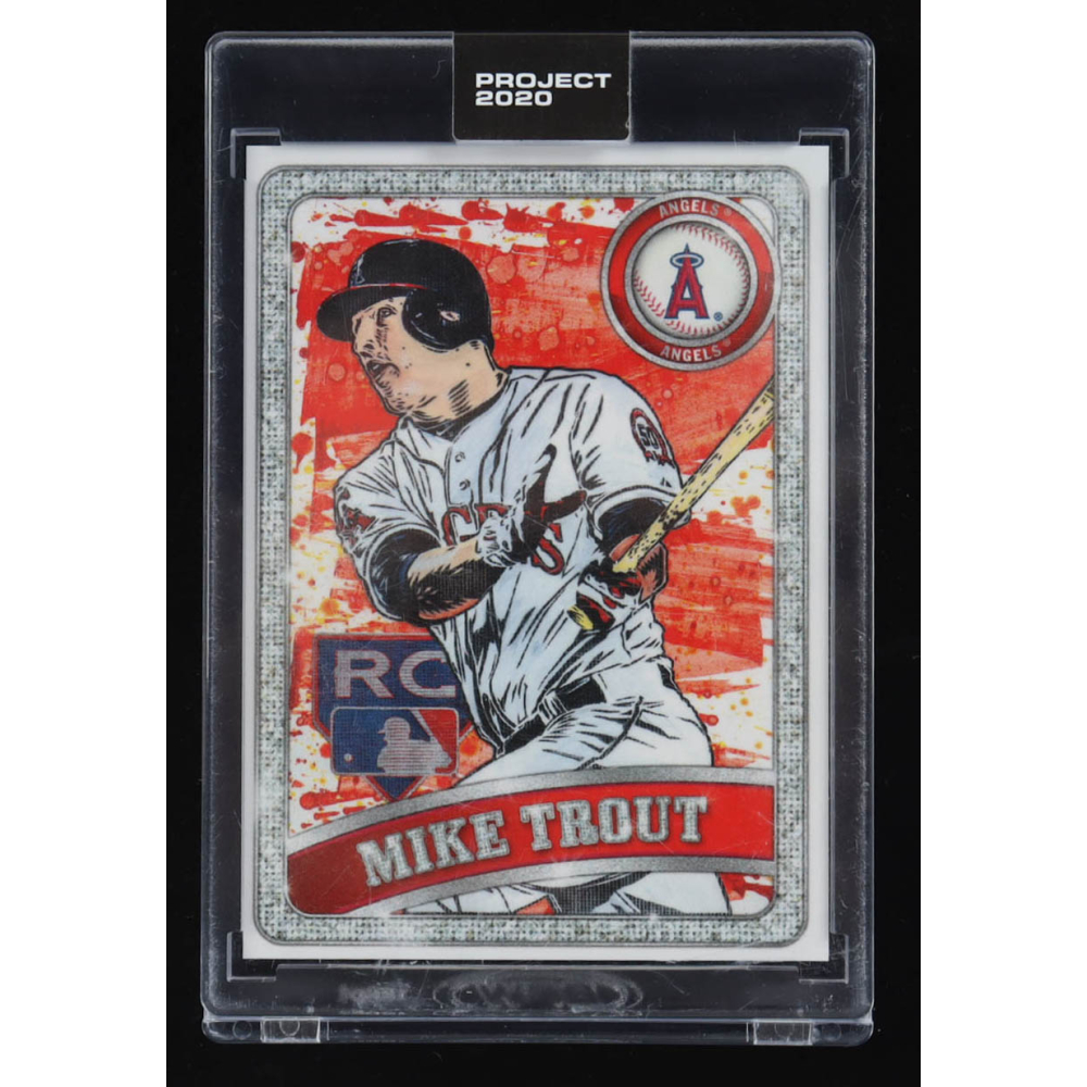 Mike Trout 2020 Topps Project 2020 #100 / Blake Jamieson at PristineAuction.com