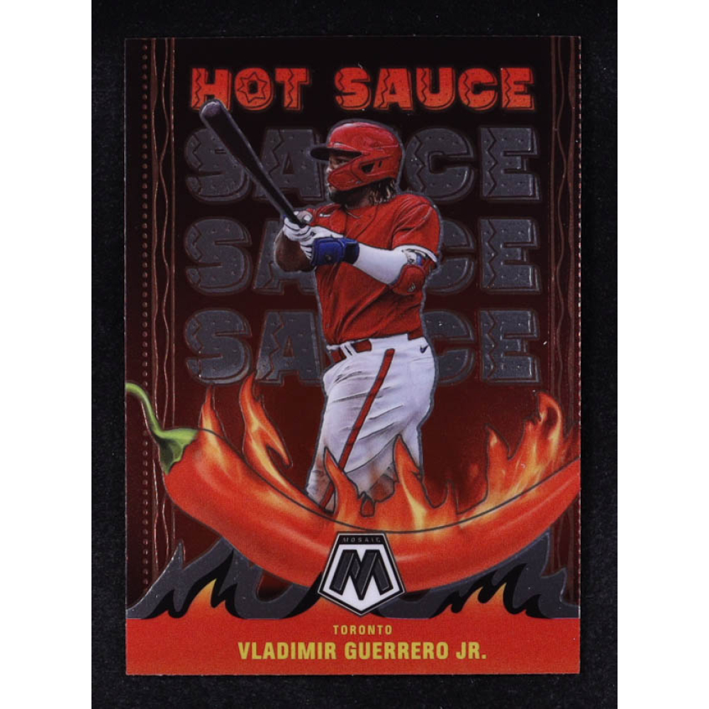 Vladimir Guerrero Jr. 2022 Panini Mosaic Hot Sauce #5 at PristineAuction.com