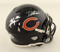 Kyle Monangai & D'Andre Swift Signed Bears Speed Mini Helmet (JSA) at PristineAuction.com