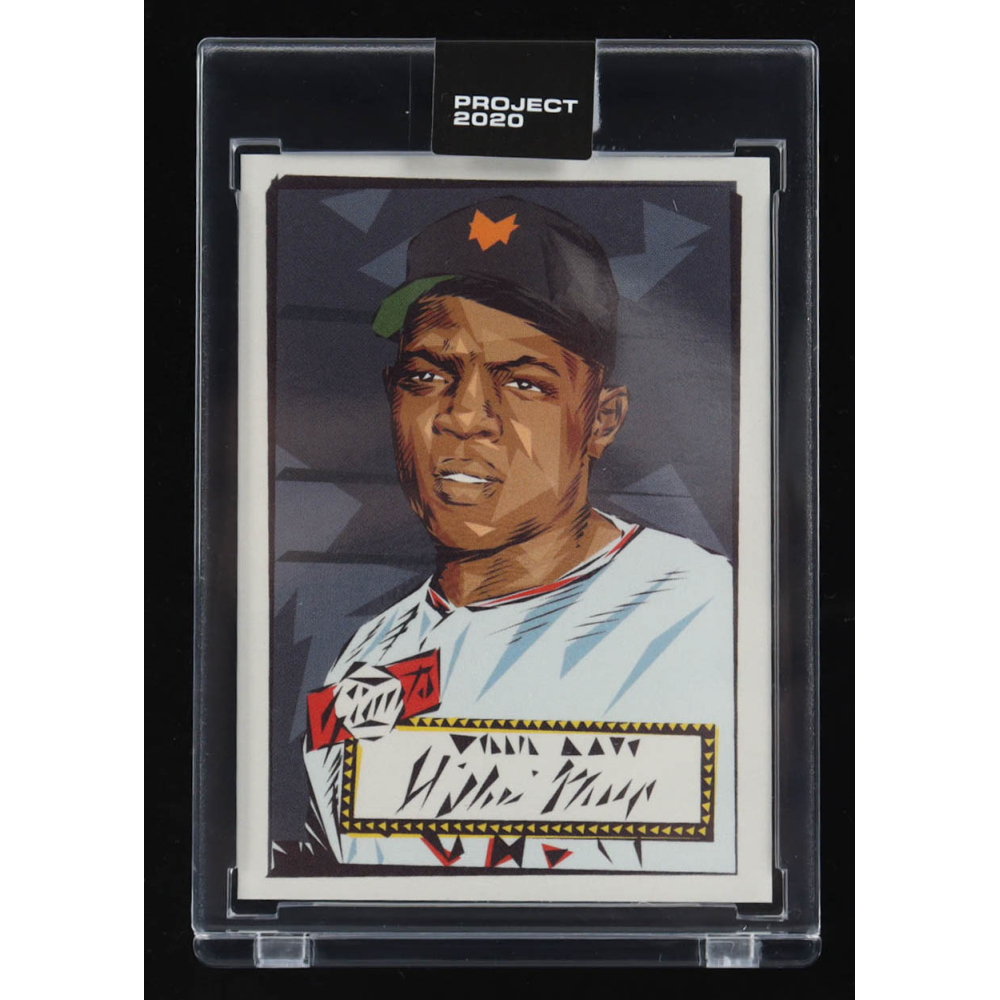Willie Mays 2020 Topps Project 2020 #275 / Naturel at PristineAuction.com