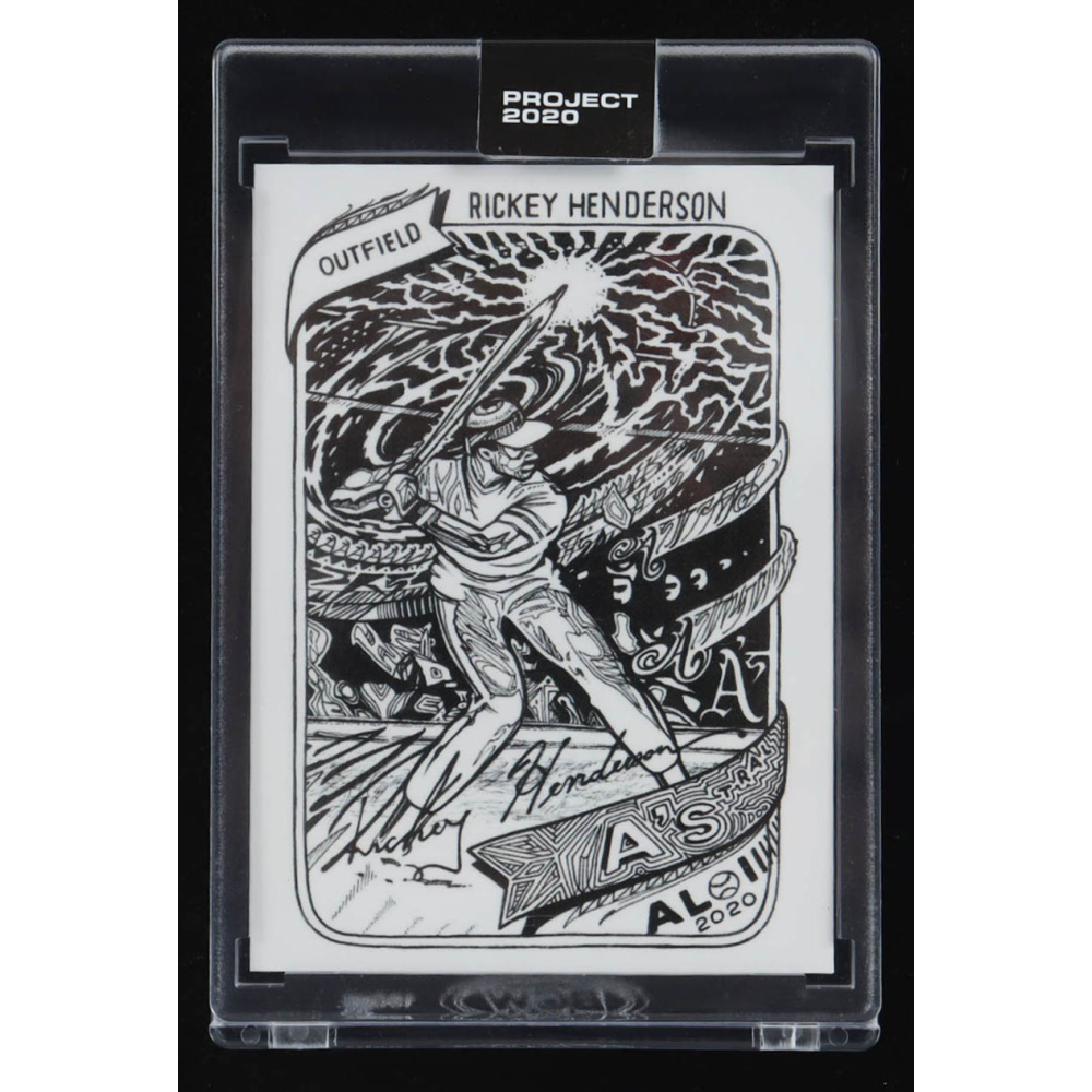 Rickey Henderson 2020 Topps Project 2020 #104 / JK5 at PristineAuction.com