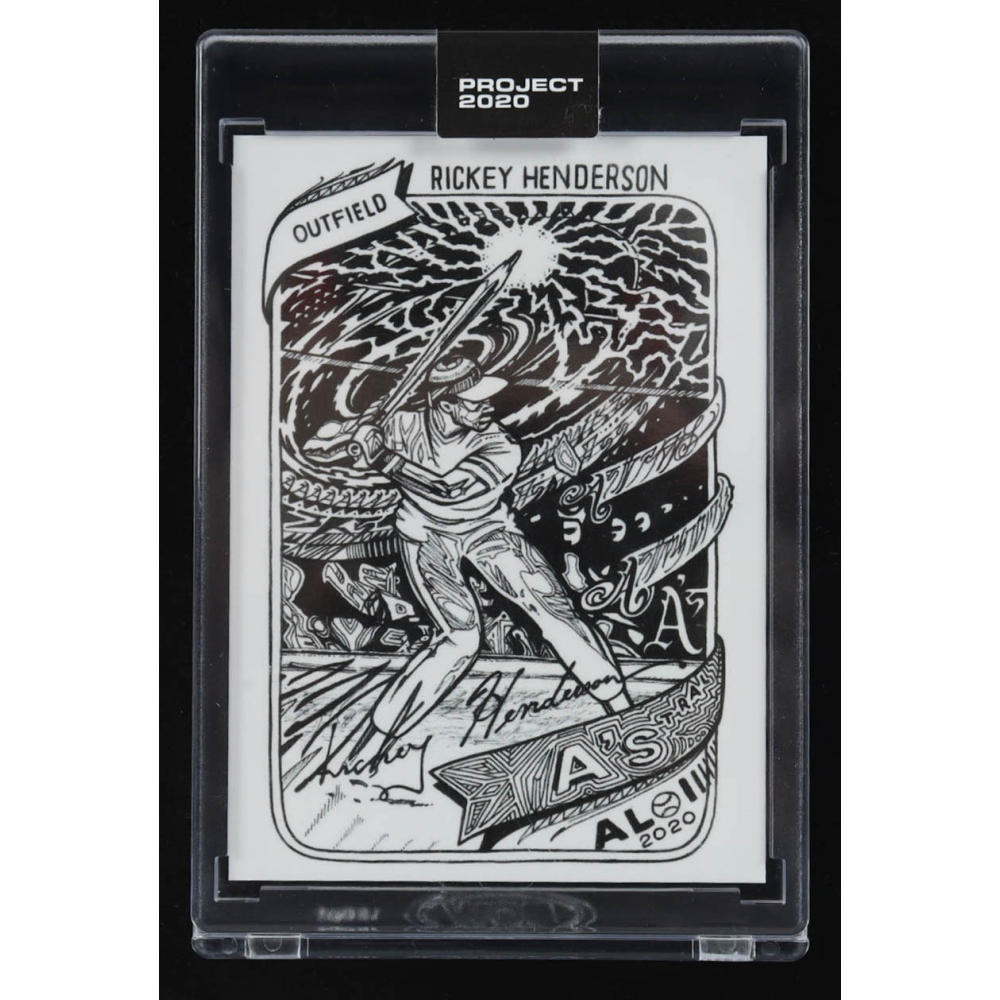 Rickey Henderson 2020 Topps Project 2020 #104 / JK5 at PristineAuction.com