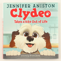 Jennifer Aniston Signed "Clydeo Takes a Bite Out of Life" Hardcover Book (JSA) at PristineAuction.com