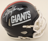 Lawrence Taylor Signed Giants Speed Mini Helmet (WSoS) at PristineAuction.com