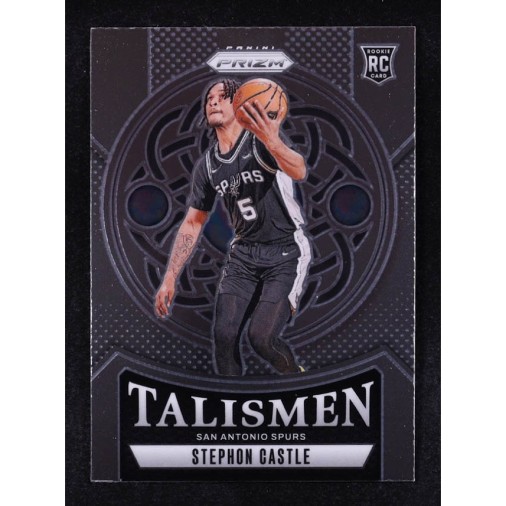 Stephon Castle 2024-25 Panini Prizm Talismen #14 RC at PristineAuction.com
