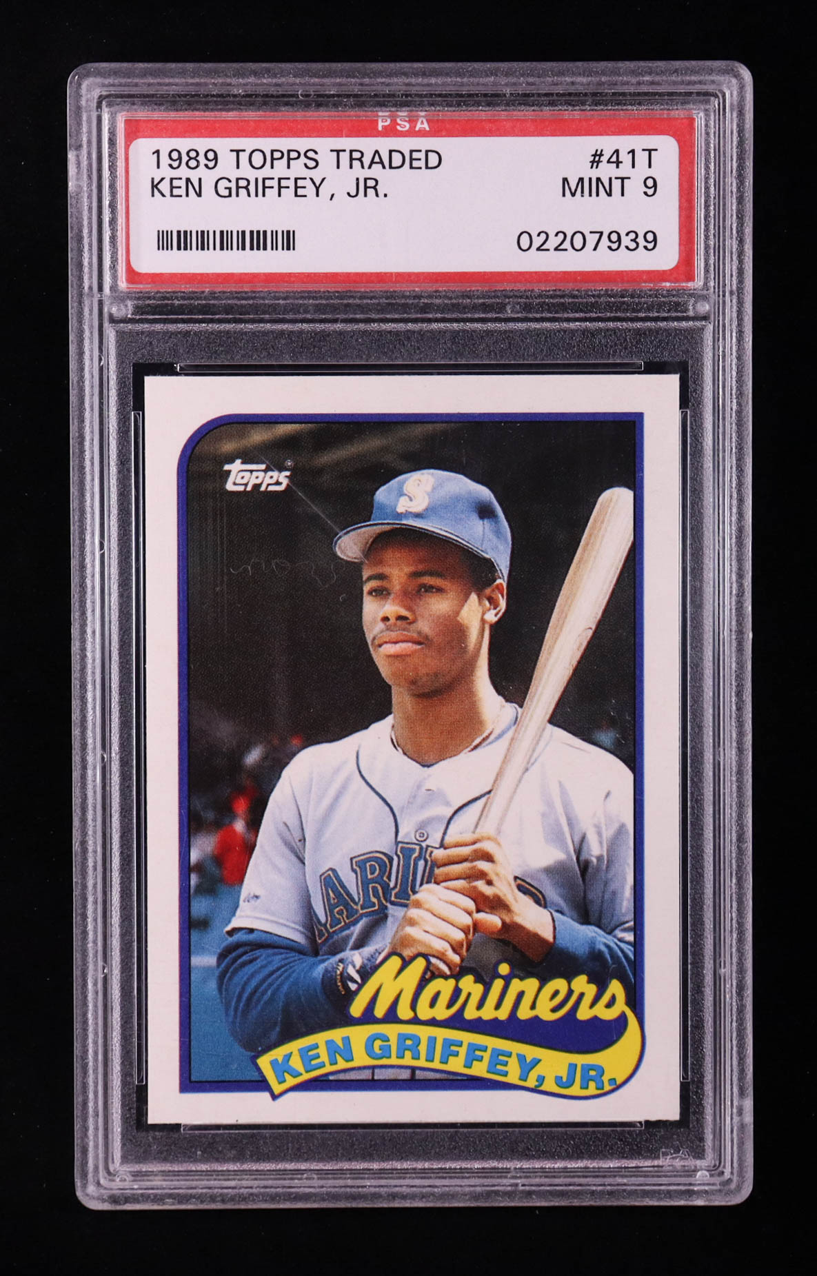 Ken Griffey Jr. 1989 Topps Traded #41T RC (PSA 9) at PristineAuction.com Ken Griffey Jr. 1989 Topps Traded #41T RC (PSA 9) at PristineAuction.com