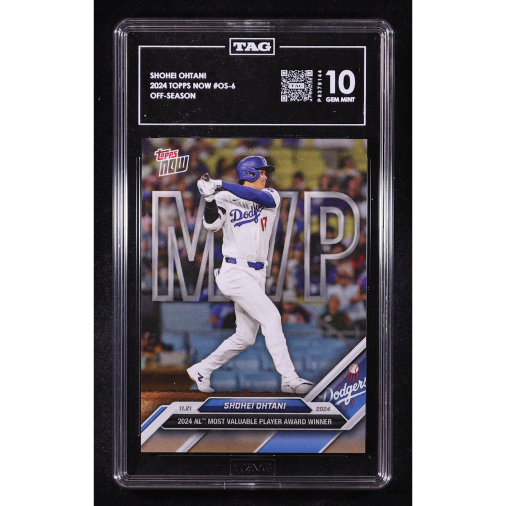 Shohei Ohtani 2024 Topps Now Offseason #OS6 (TAG 10) at PristineAuction.com