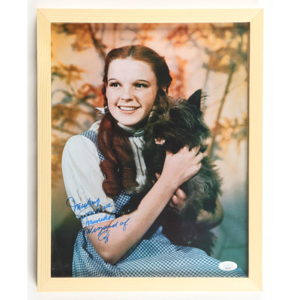 Mickey Carroll Signed "The Wizard of Oz" Custom Framed Photo Inscribed "Munchkin Wizard of Oz" (JSA) at PristineAuction.com